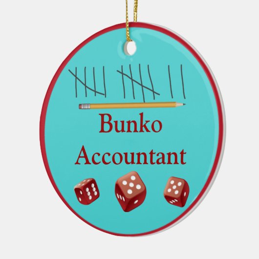 Bunko Accountant Ornament (Links)