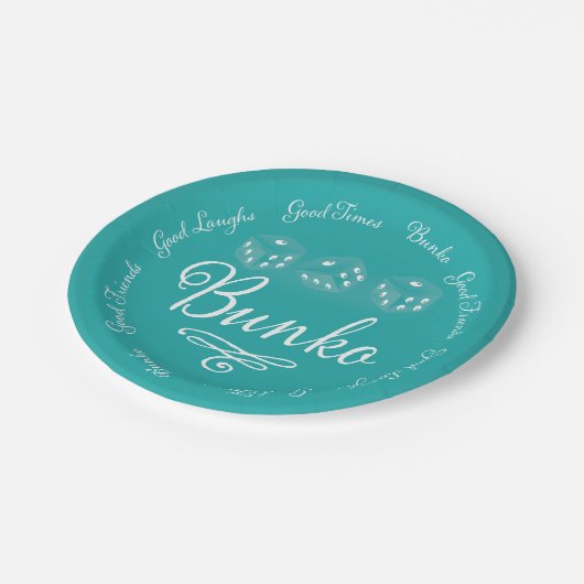 Bunko-Borden Papieren Bordje (Gekanteld)