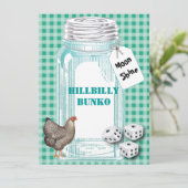 Bunko - country Style of Hillbilly Style Kaart (Staand voorkant)