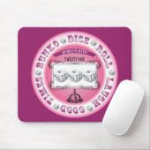 Bunko Round Design Muismat (Met muis)