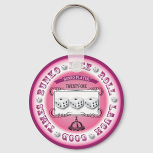 Bunko  Round Design Sleutelhanger