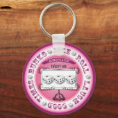 Bunko Round Design Sleutelhanger (Voorkant)