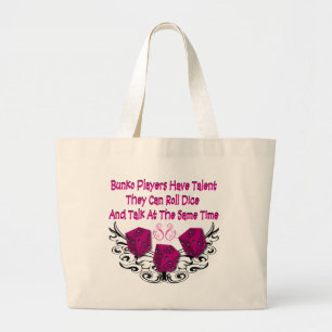 Bunko-spelers hebben talent grote tote bag