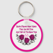 Bunko-spelers hebben talent sleutelhanger (Voorkant)