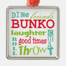 Bunko Subway Art van Artgeïnspireerd Metalen Ornament