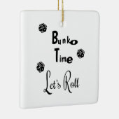Bunko Time Personalized Ornament (Rechts)