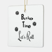 Bunko Time Personalized Ornament (Links)