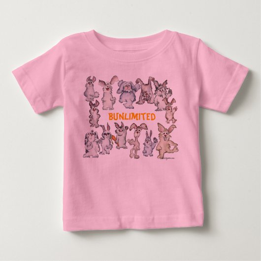 Bunlimited Cartoon Rabbits Funny Baby (Voorkant)