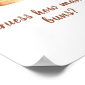 Bunn kaneel - Raad eens hoeveel broodjes Poster (Hoek)