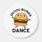 Bunna Dance Funny Bun Pun Magneet (Voorkant)
