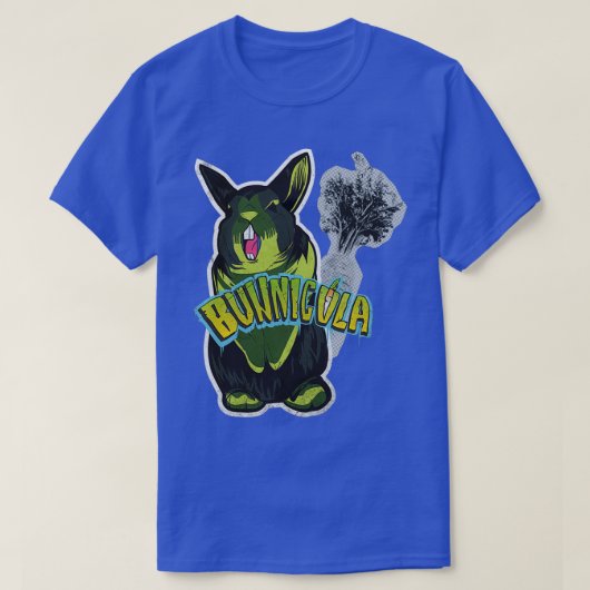Bunnicula Baseball Sleeve T-shirt (Design voorkant)