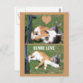 BUNNIE LOVES CALF BRIEFKAART (Voorkant / Achterkant)