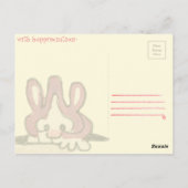 Bunnies: Bedankt een Hole Bunch Briefkaart (Achterkant)