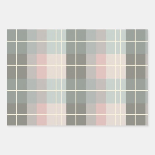 Bunnies & beren Verpakkingsdocument Vlakke Bladree Inpakpapier Vel (Voorkant 2)