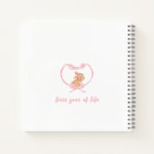 Bunnies & Bows Spiral Notitieboek (Achterkant)