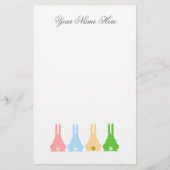 Bunnies Briefpapier (Voorkant)