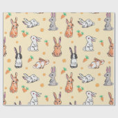Bunnies Cadeaupapier (Vlak)