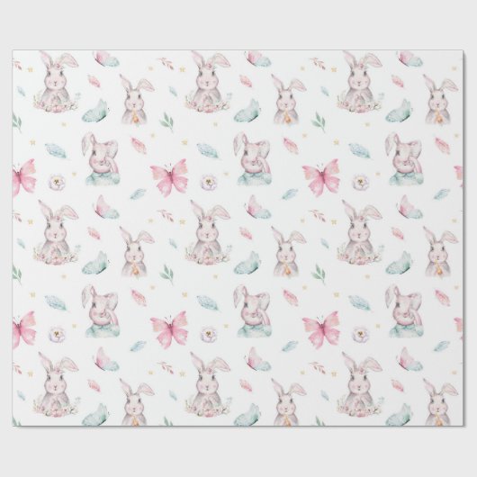 Bunnies Cadeaupapier (Vlak)