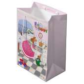 Bunnies die koekjes cadeautas bakken (Voorkant Gekanteld)