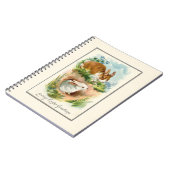 Bunnies die van het Notitieboek van de Pasen houd (Linkerzijde)