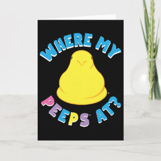 Bunnies Easter Where My Bunnies At Clic Chick  Kaart