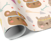 Bunnies en Beren Cadeaupapier (Rol Hoek)
