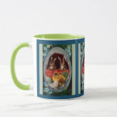 Bunnies en Chick  Pasen Koffie Mok (Links)