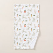 Bunnies en eenden op het Boerderij Pattern Bad Handdoek (Handdoek)