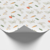 Bunnies en eenden op het Boerderij Pattern Cadeaupapier (Hoek)
