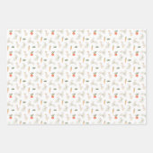 Bunnies en eenden op het Boerderij Pattern Inpakpapier Vel (Voorkant)