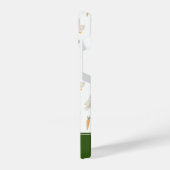 Bunnies en eenden op het Boerderij Pattern iPhone Hoesje (Linkerkant)