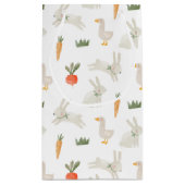 Bunnies en eenden op het Boerderij Pattern Klein Cadeauzakje (Achterkant)