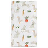 Bunnies en eenden op het Boerderij Pattern Klein Cadeauzakje (Voorkant)