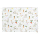 Bunnies en eenden op het Boerderij Pattern Kussensloop (Voorkant)