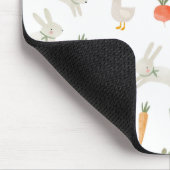 Bunnies en eenden op het Boerderij Pattern Muismat (Hoek)