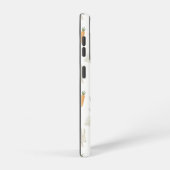 Bunnies en eenden op het Boerderij Pattern Samsung Galaxy Hoesje (Rechterkant)