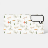 Bunnies en eenden op het Boerderij Pattern Samsung Galaxy Hoesje (Achterkant horizontaal)