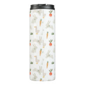 Bunnies en eenden op het Boerderij Pattern Thermosbeker (Achterkant)