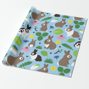 Bunnies en hun behandelingen cadeaupapier