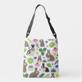 Bunnies en hun behandelingen crossbody tas (Achterkant)