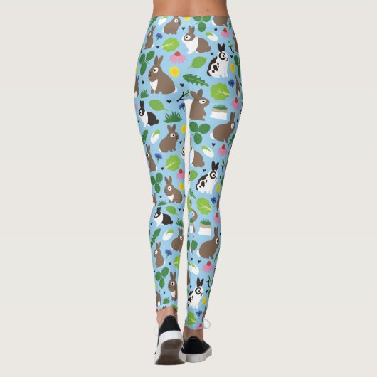 Bunnies en hun behandelingen leggings (Achterkant)