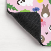 Bunnies en hun behandelingen muismat (Hoek)