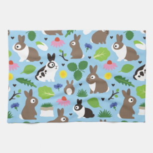 Bunnies en hun behandelingen theedoek