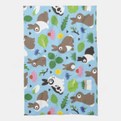 Bunnies en hun behandelingen theedoek (Verticaal)