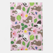 Bunnies en hun behandelingen theedoek (Verticaal)