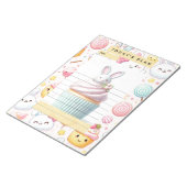 Bunnies en snoep Daily Planner Notitieblok (Schuin)