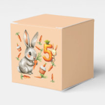 Bunnies en wortelen 5e verjaardagsfeest