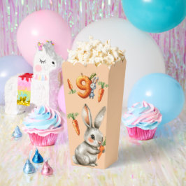 Bunnies en wortelen 9e verjaardagsfeest bedankdoosjes