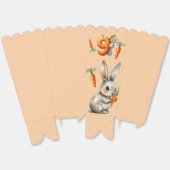 Bunnies en wortelen 9e verjaardagsfeest bedankdoosjes (Ongevouwen)