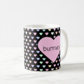 Bunnies Hearts-Mok Koffiemok (Voorkant rechts)